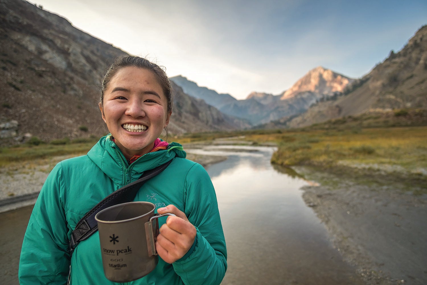 Father and daughter hit the 1,600-mile mark—as measured from the Mexican border going north—on the their final section hike in 2018. 