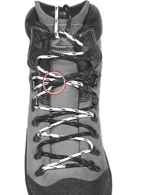 Image placeholder title Boot Heel Lock lacing