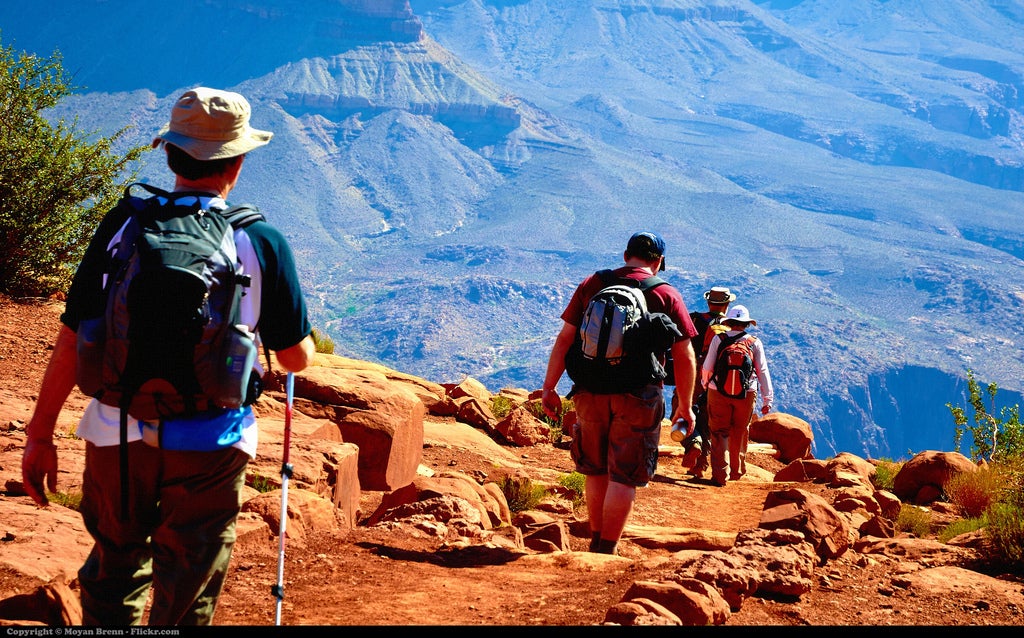 "hiking grand canyon"