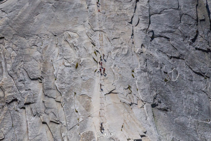 half dome half dome cables