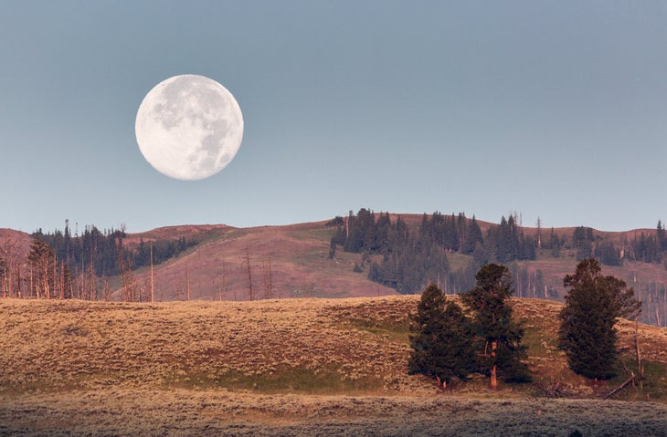 14896831645_eaaa9956f5_k Moonset Lamar Valley