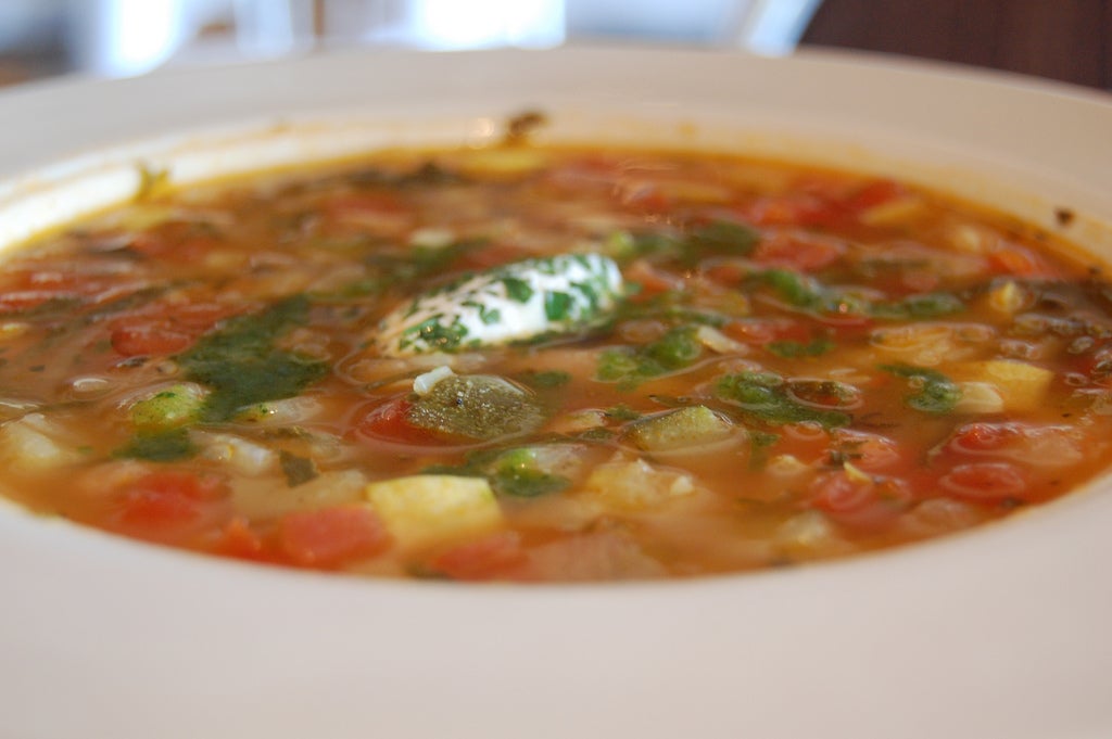 "Vegetable soup (Photo by Stu Spivack/Flickr)"