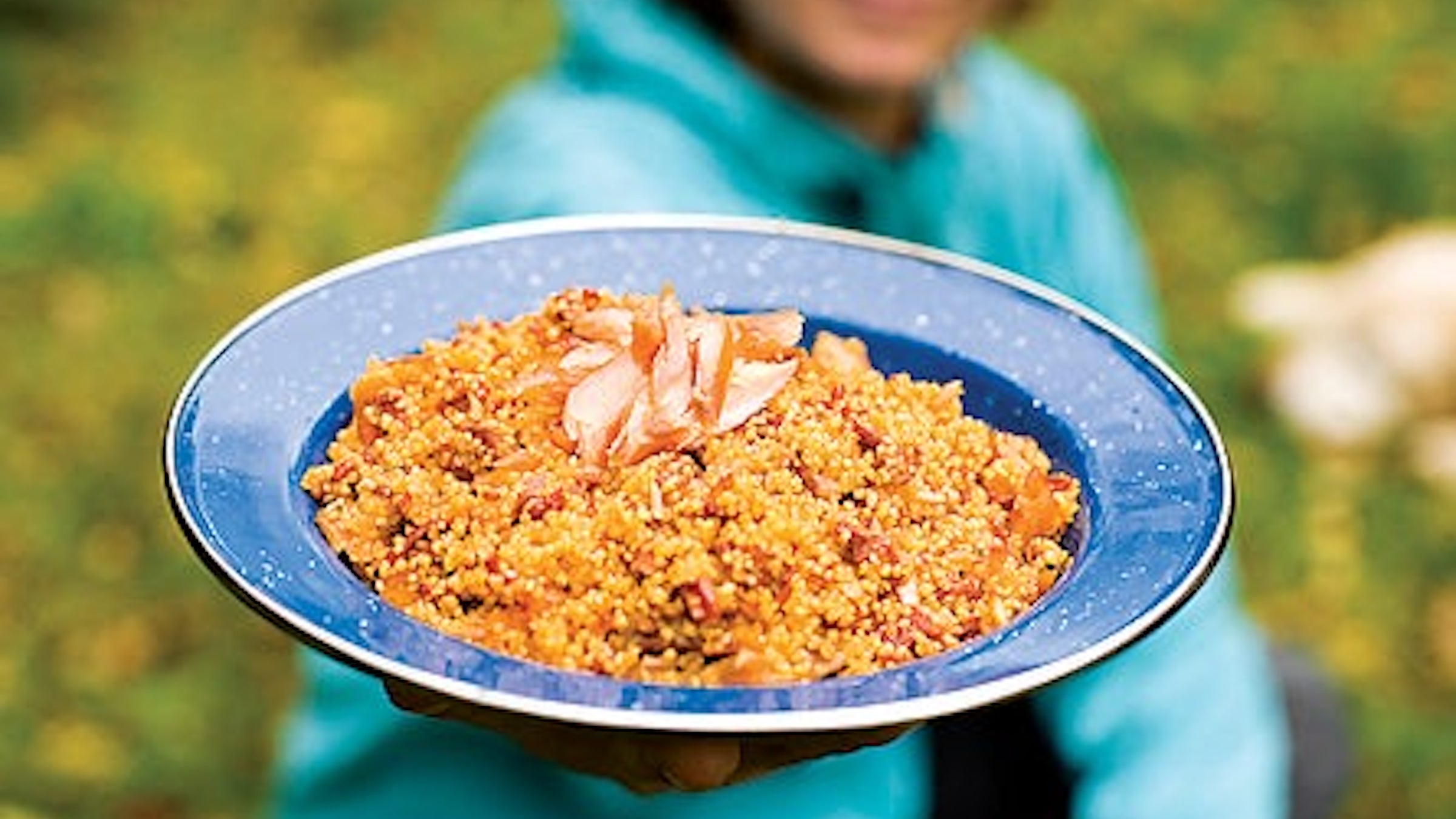 'Salmon-Tomato Couscous (Justin Bailie)'