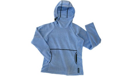 melanzana grid fleece