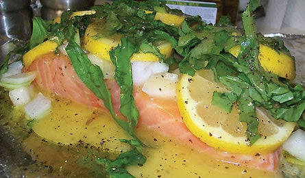 Dill-salmon-445x260 28584 Dill Salmon (Photo courtesy of Ultimate Camp Cooking)