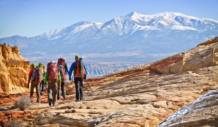 Capitolreef Kimphillips445x260 29780 Henry Mountains form the backdrop to this route (Kim Phillips)