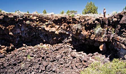 BP1011DESTRipW Eboschetto 445x260 31529 Lava tube in Lava Beds National Monument (Photo by Eli Boschetto)
