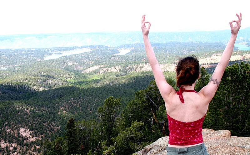 "yoga for backpackers"