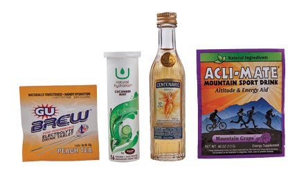 "Backpacker-friendly cold drinks. (by Genny Fullerton)"