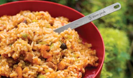 "Mountain House prepared meal (by Justin Bailie)"