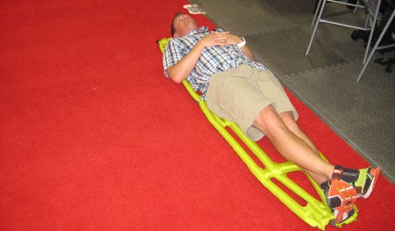 KlymitInertiaXFrameScott 445x260 38157 Scott getting cozy on the Klymit Inertia X Frame