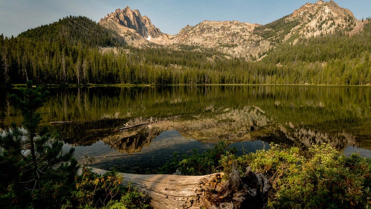 bench lake sawtooth wilderness