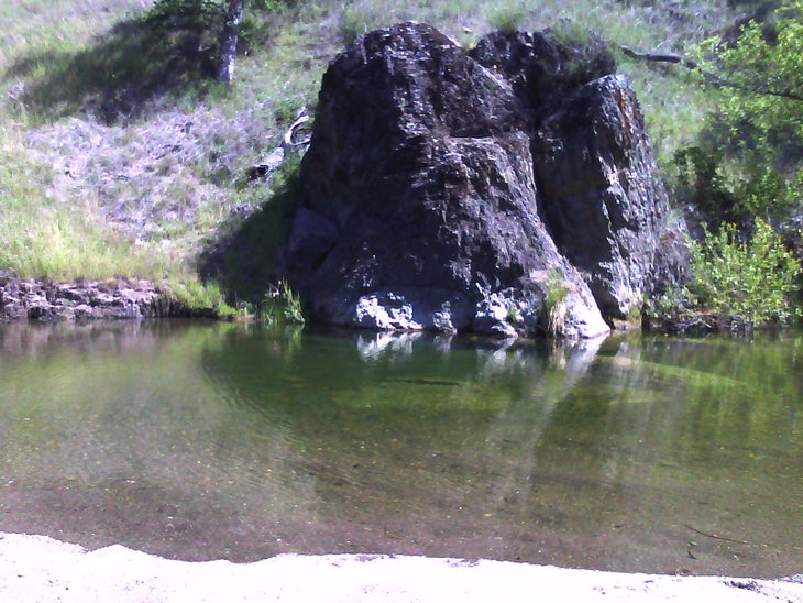 A more private swimming hole None