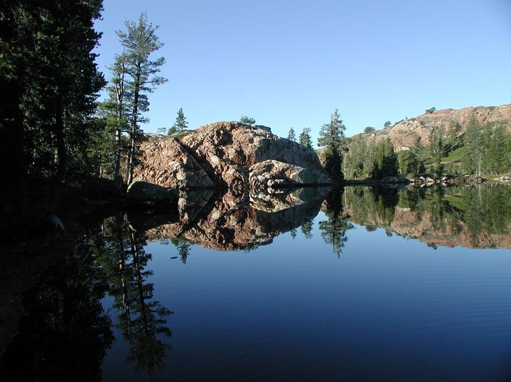 Across Penner Lake None