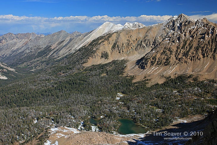 Ants Basin from Patterson Peak None