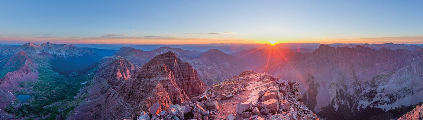 "Colorado - South Maroom Peak, Maroon Bells-Snowmass Wilderness"