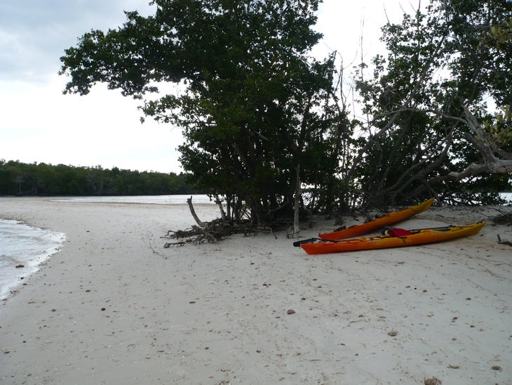 Campsite at Rabbit Key None