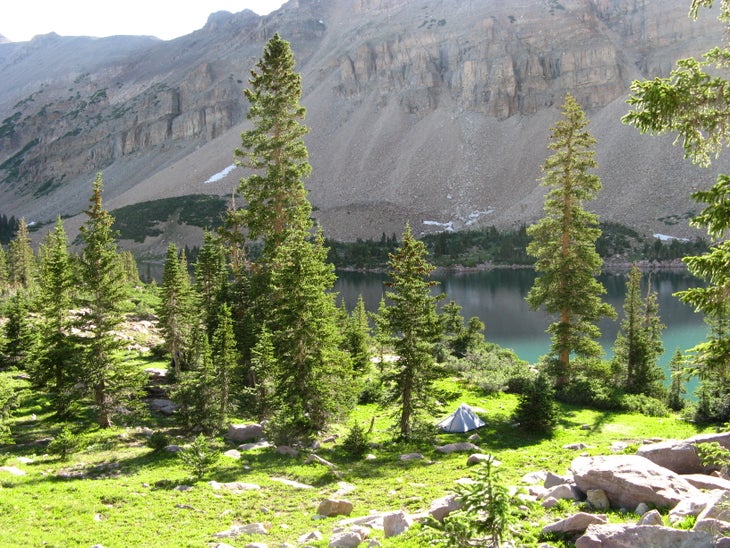 Campsites None