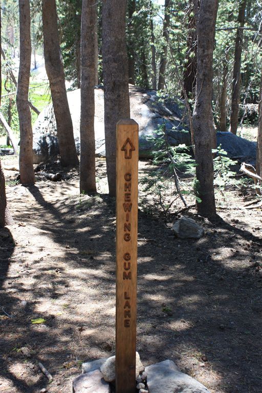 Chewing Gum Lake Trailhead None