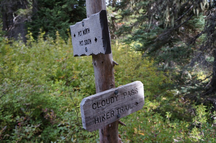 cloudy pass sign None