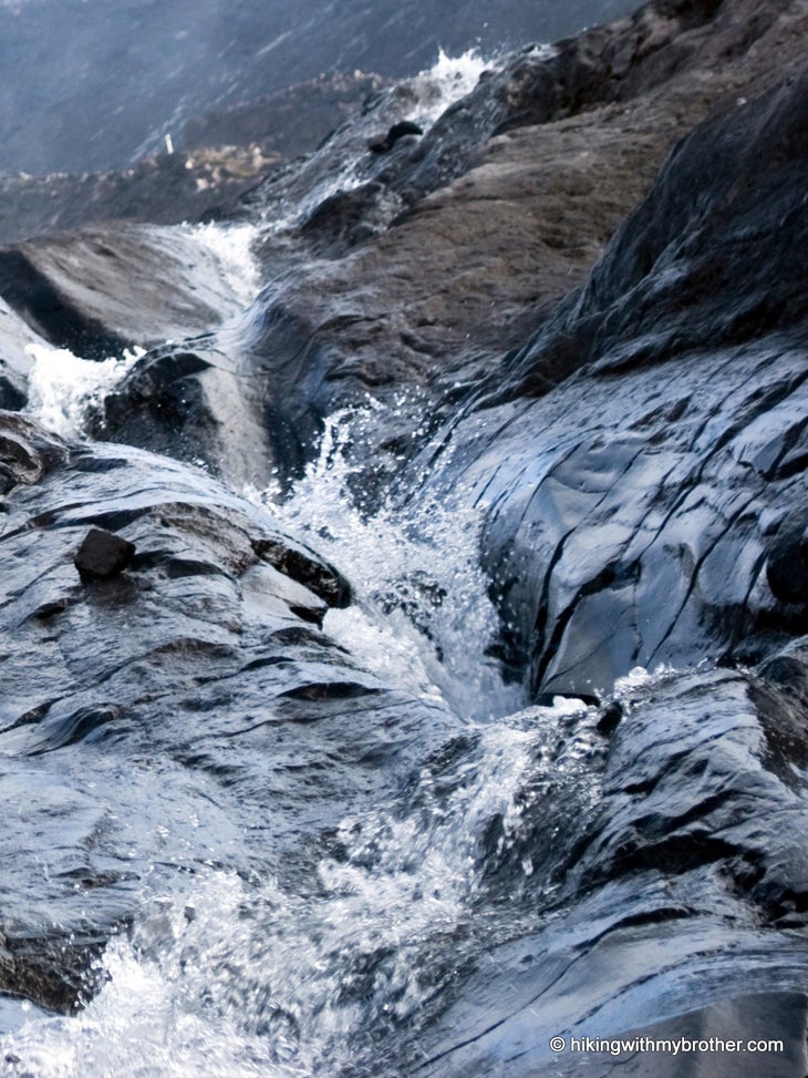 Creek in Lava Flow None