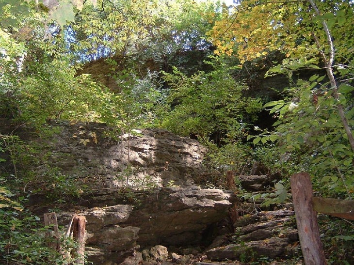 Dolomite outcrop None