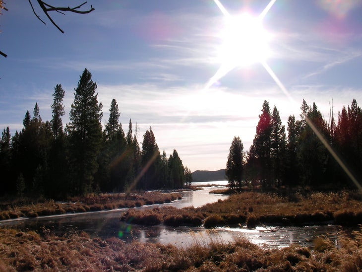 First Glimpse of Shoshone Lake None