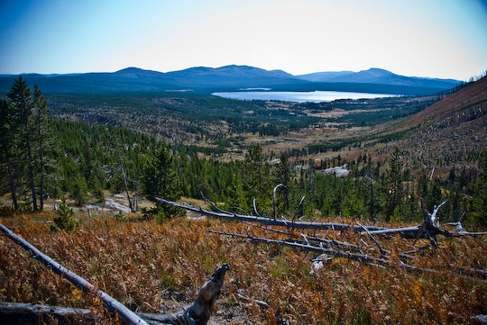 First View of Heart Lake None