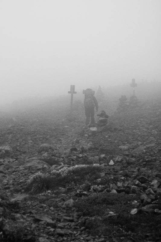 Fog at Mont Xalibu Junction None