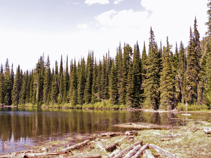 Gem Lake: Southeastern Shore None
