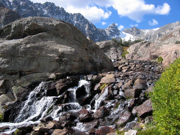 Glacial Waterfall None