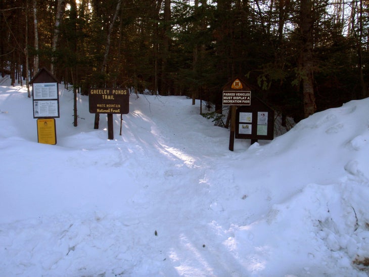 Greely Ponds Trailhead None