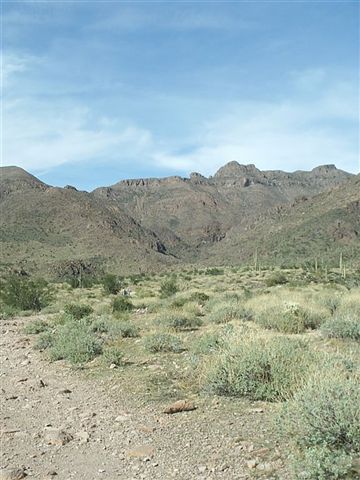 Heading into Hieroglyphic Canyon None