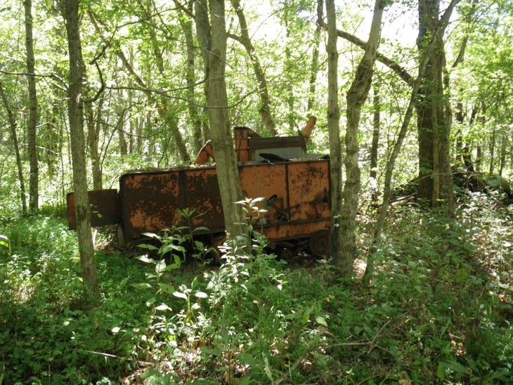 Historic farm equipment None