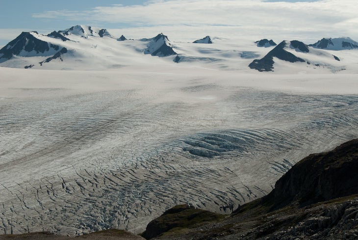 Ice fissures None