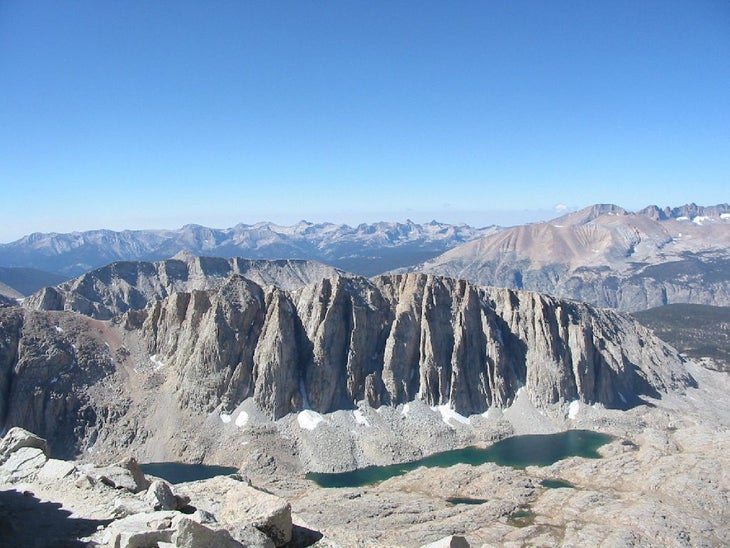 Long-range views of the High Sierra None
