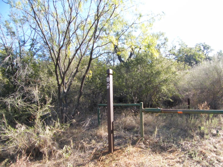 Marker post None