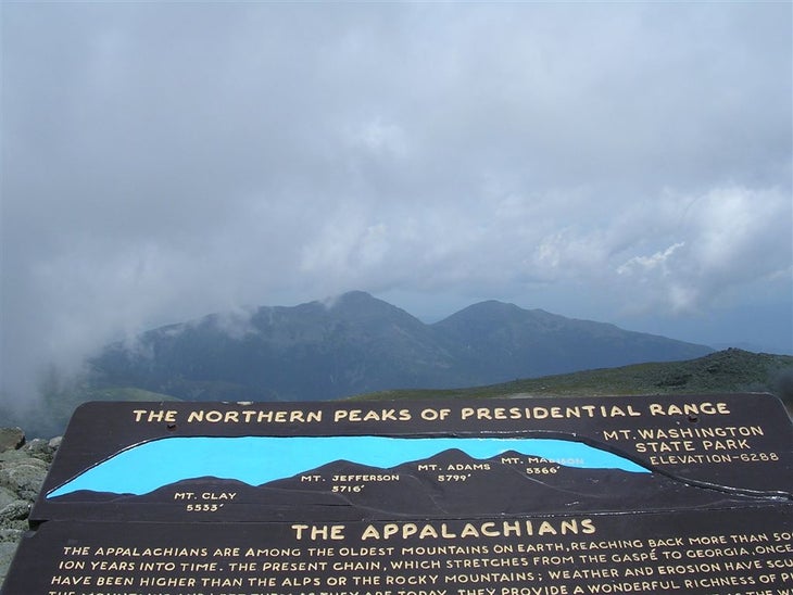 Mount Washington Summit None