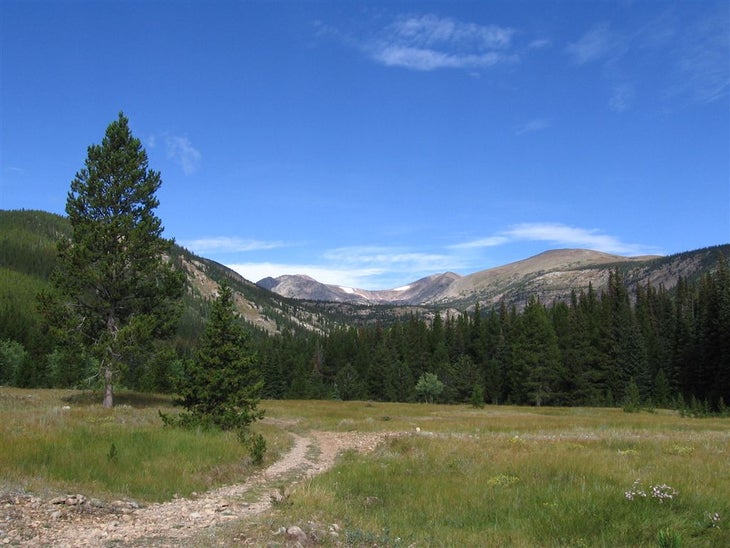 Mountain views None