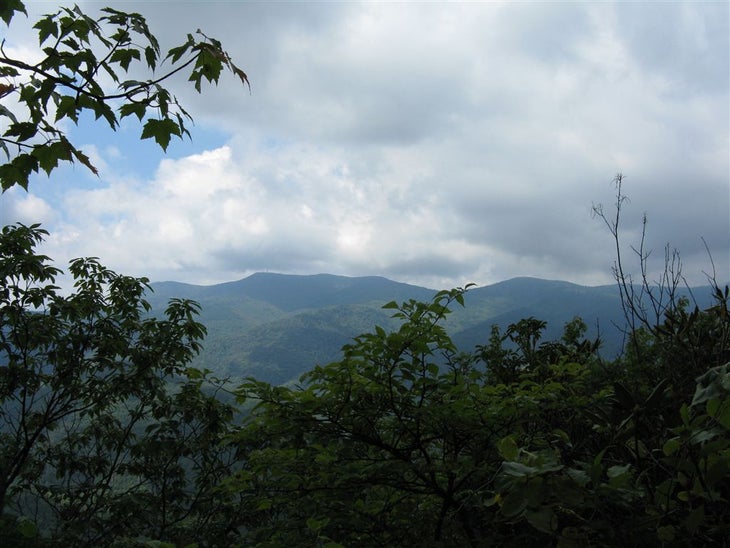 Northwest view of Black Mountain Range None