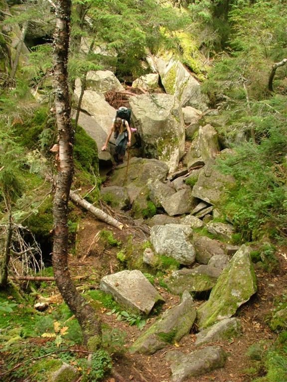 Piles of rocks None