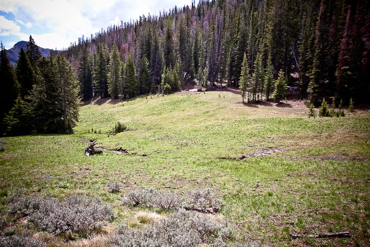 Possible campsite None