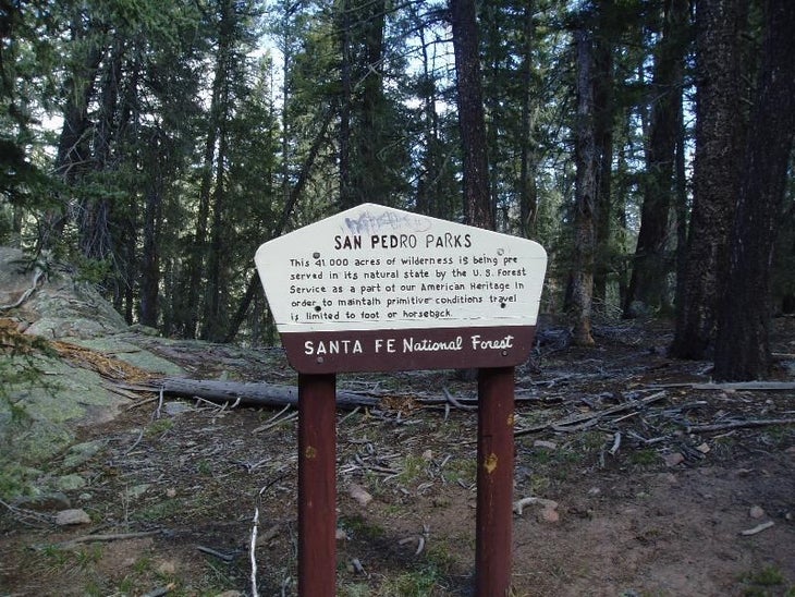 San Pedro Parks Sign None