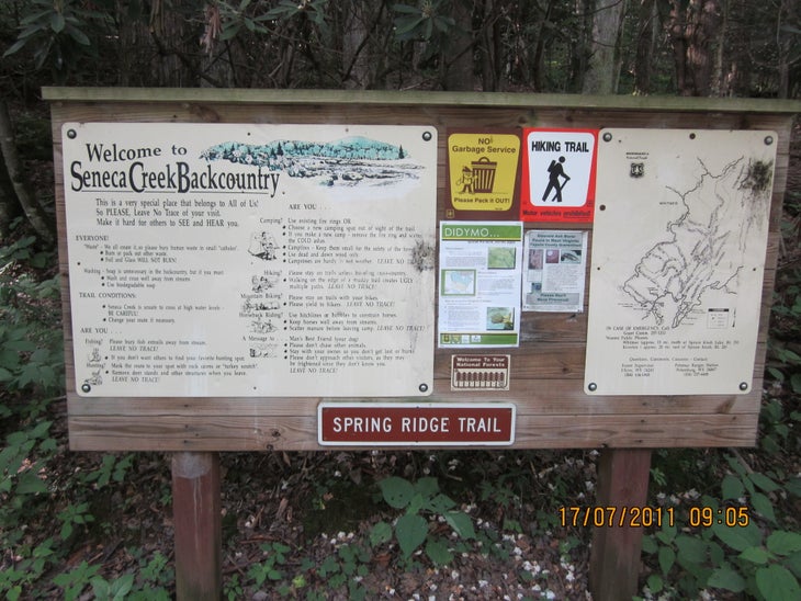 Spring Ridge Trailhead None