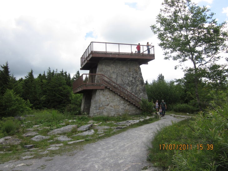 Spruce Knob Observation Tower None