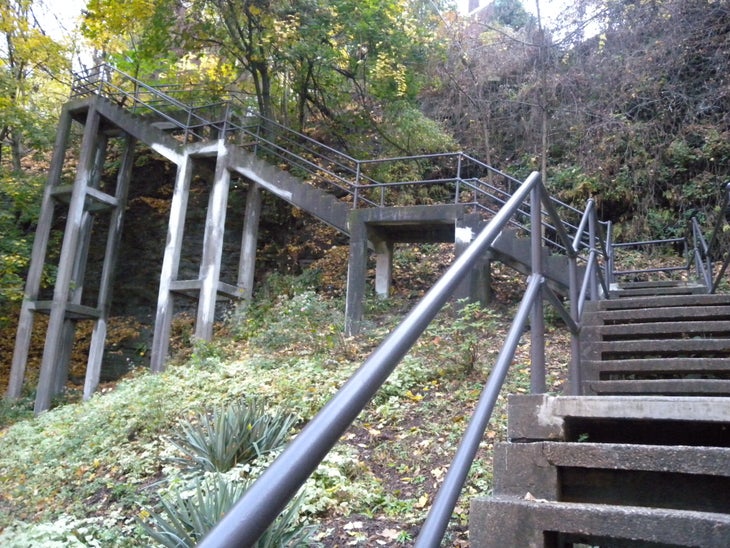 Steps None