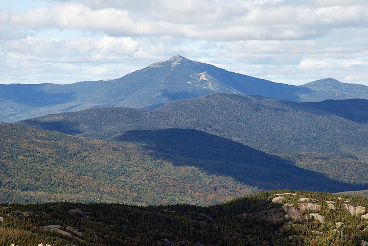 Summit view of Whiteface Mountain None