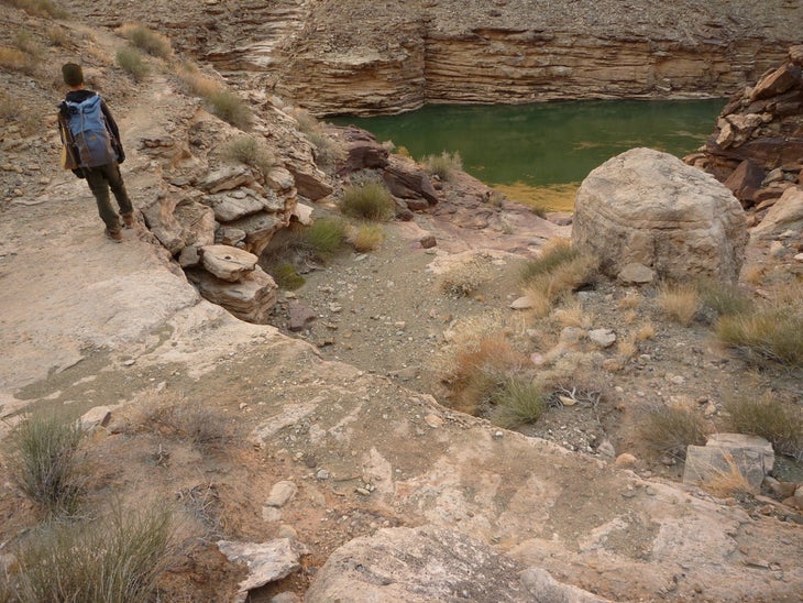Little colorado river hike Little colorado river hike
