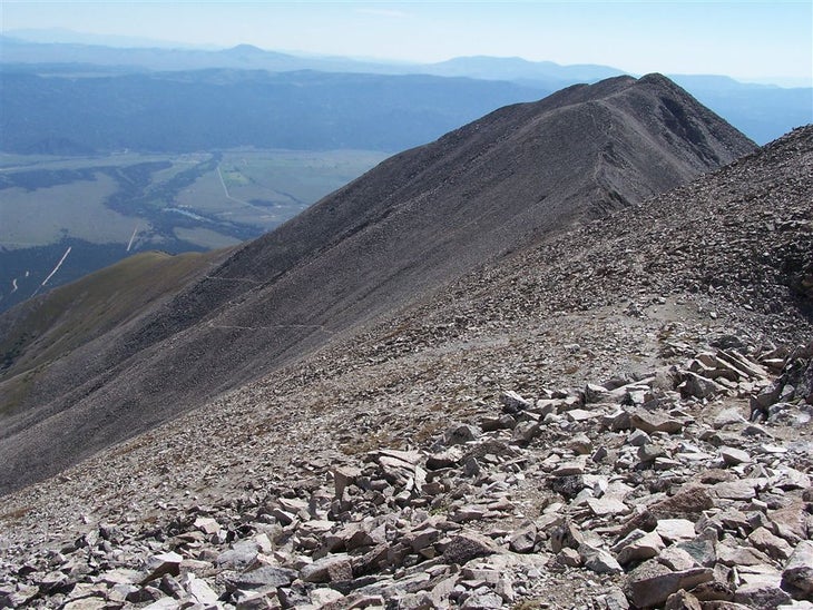 Tigger Peak and the Arkansas River Valley None