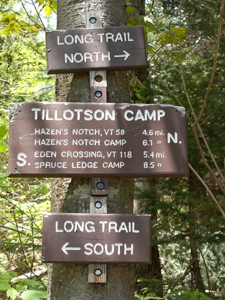 Long Trail (Section 12): Tillotson Camp to Journey's End